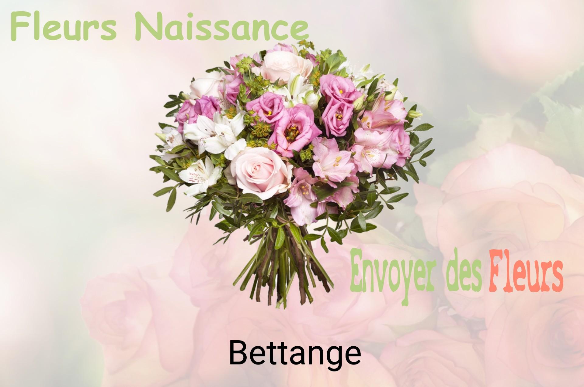 Bouquet de fleurs de naissance livré à Bettange